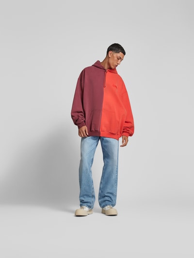 VETEMENTS Hoodie mit Kapuze Bordeaux 1