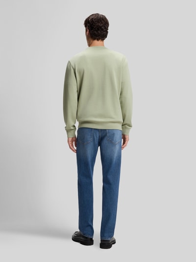 BOSS Orange Regular Fit Sweatshirt aus reiner Baumwolle Modell 'Westart' Lind 5