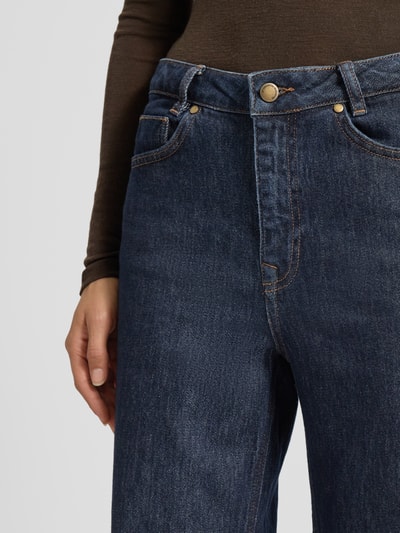 My Essential Wardrobe Straight fit jeans, model 'Karli' Donkerblauw - 3