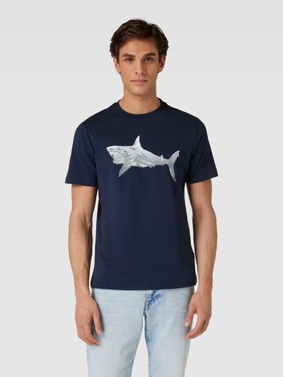 Antony Morato T-shirt z nadrukowanym motywem Ciemnoniebieski 4