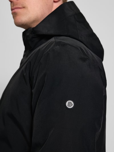 Didriksons Parka mit Ärmelriegeln Modell 'HEKTOR' Black 3