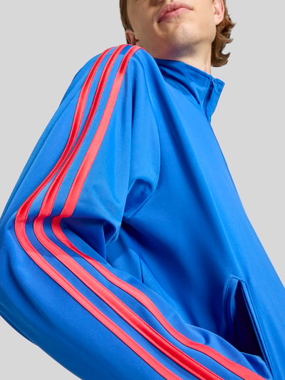 adidas Originals regular fit sweatjack met labelstitching Koningsblauw - 3