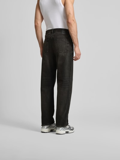 WON HUNDRED Loose Fit Jeans im 5-Pocket-Design Modell "Steve" Black 5