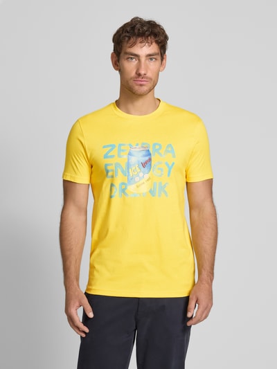 Zeybra T-shirt z nadrukowanym motywem Morski 4