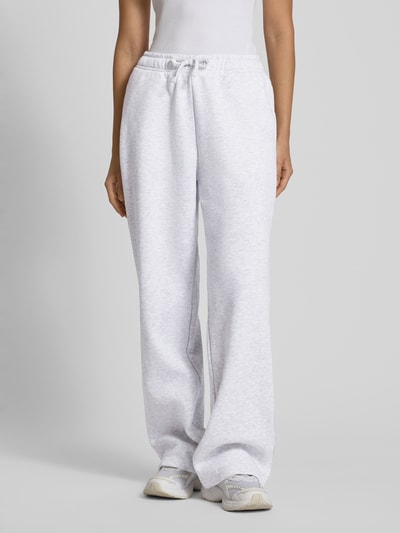 Only Comfort fit sweatpants met katoen, model 'BEST' Lichtgrijs gemêleerd - 4