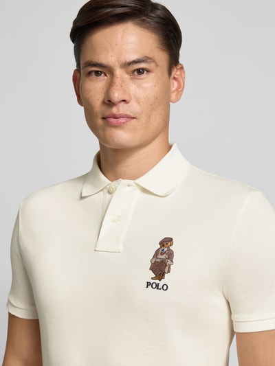 Polo Ralph Lauren Poloshirt met labelstitching Wit - 3