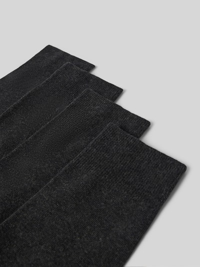 BOSS Socken mit Feinripp im 4er-Pack Anthrazit 2