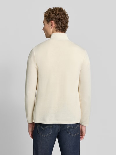 Manuel Ritz Regular fit cardigan met wol Offwhite - 5