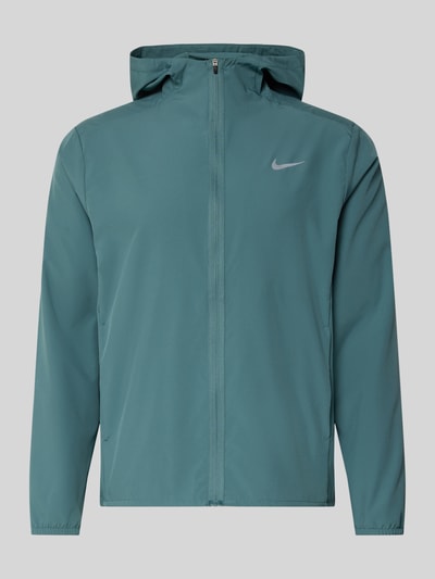 Nike Training Trainingsjacke mit Logo-Print und Stehkragen Petrol 2