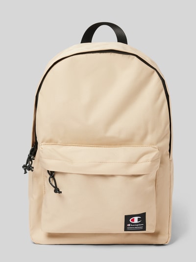 CHAMPION Rucksack mit Label-Patch Beige 2