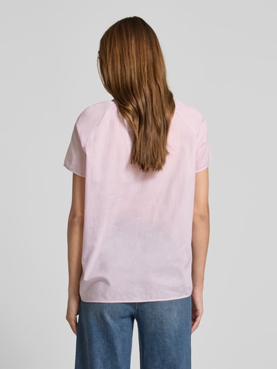 Marc O'Polo Loose Fit Blusenshirt aus reiner Baumwolle Lavender 5