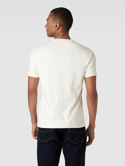 Polo Ralph Lauren T-Shirt mit Logo-Stitching Offwhite 5