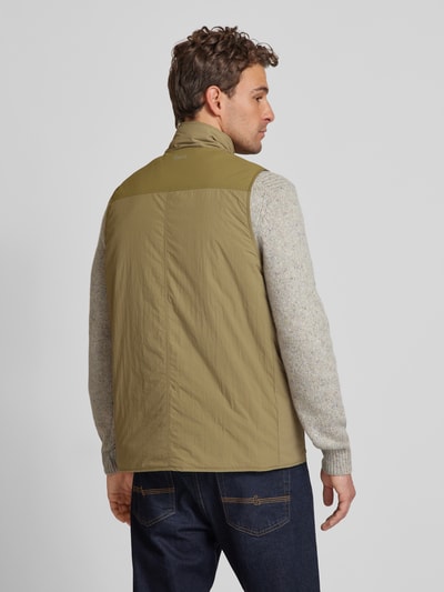 Forét Weste mit Label-Print Modell 'MYST LINER' Khaki 5