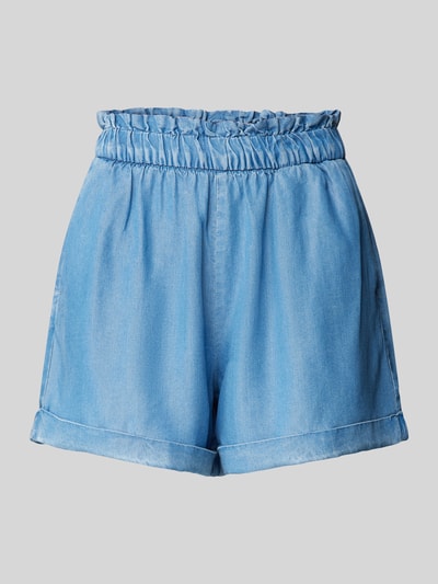 Vero Moda Loose Fit Jeansshorts mit elastischem Bund Modell 'HARPER' Jeansblau 2