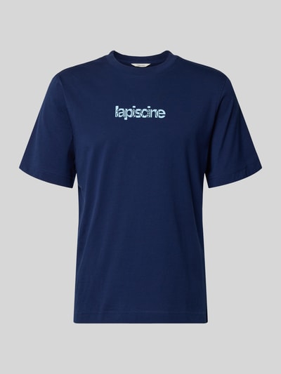 Selected Homme Regular Fit T-Shirt aus reiner Baumwolle Modell 'HASPEN' Marine 2