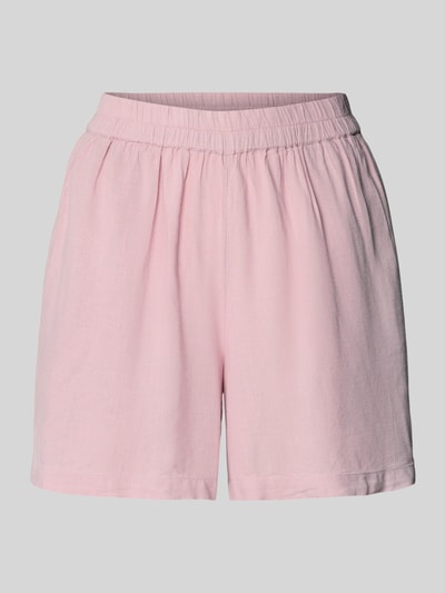 Pieces Szorty o kroju regular fit ze wzorem na całej powierzchni model ‘PIA’ Różowy 2