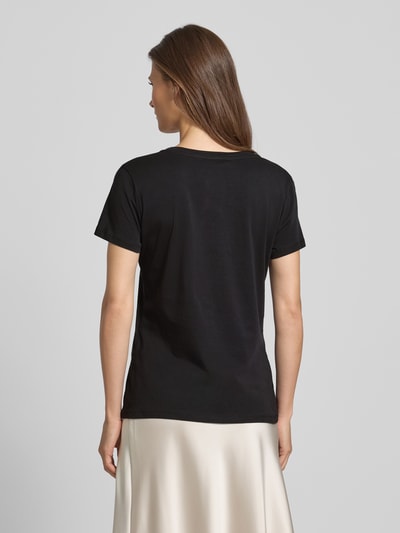 LIU JO SPORT T-Shirt mit Label-Print Black 5