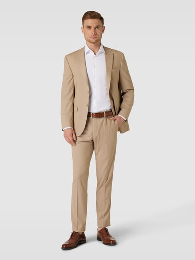 HECHTER PARIS Pantalon met persplooien Beige - 1