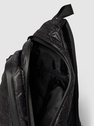 REVIEW Rucksack mit Label-Detail Black 4