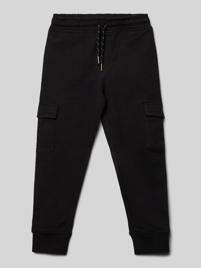 Mango Sweatpants mit Eingrifftaschen Modell 'cargo' Black 1