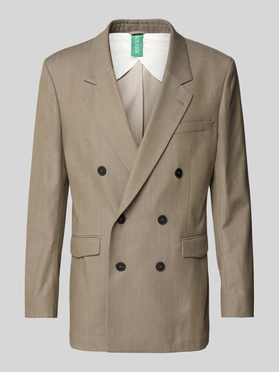 ANNARR Sakko mit Reverskragen Modell 'ANRASIR' Sand 2