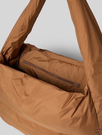 MADS NØRGAARD Handtasche mit Label-Patch und Tragegriff Camel 5