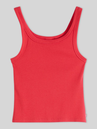 Levi's® Slim Fit Top aus Baumwoll-Mix Rot 2