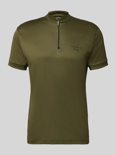 BOSS Green koszulka polo o kroju regular fit z czystej bawełny model 'PS Spirit 70' Oliwkowy 2