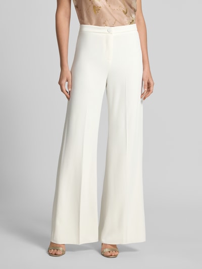 Rinascimento Stoffhose mit Bügelfalte Weiss 4