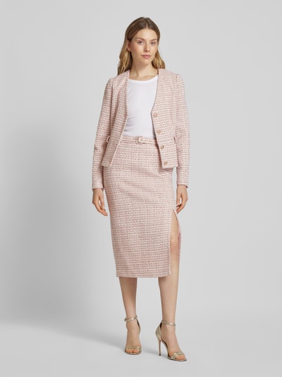 Christian Berg Woman Selection Midirok in bouclélook Rosé - 1