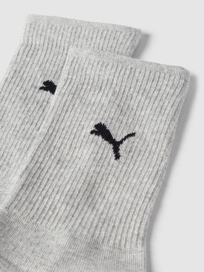 Puma Socken mit Label-Details im 2er-Pack Silber Melange 2