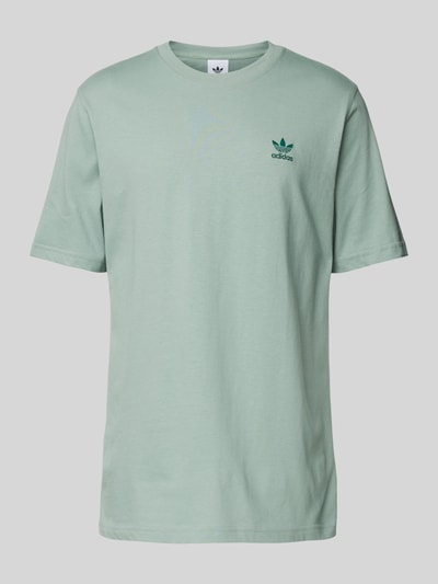 adidas Originals T-Shirt mit Label-Stitching Mint 1