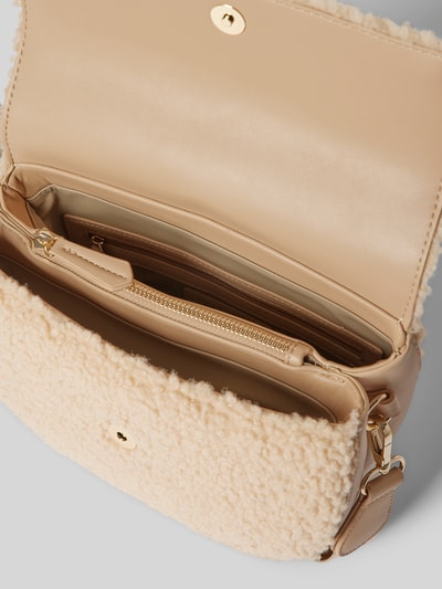 VALENTINO BAGS Handtas met teddybont en labelapplicatie, model 'SPECIAL' Beige - 4