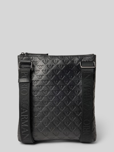 Emporio Armani Umhängetasche mit Label-Applikation Black 4