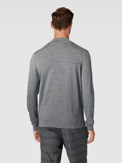 SELECTED HOMME Strickpullover mit Turtleneck Modell 'TOWN' Silber 5