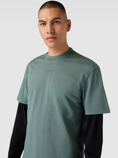 HUGO T-Shirt mit regulärem Schnitt und Label-Print Mint 3