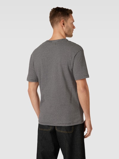 Jack & Jones Premium T-shirt w paski Czarny 5