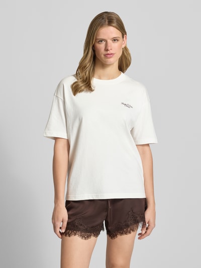 Marc O'Polo DENIM Regular-Fit T-Shirt aus reiner Baumwolle Offwhite 4