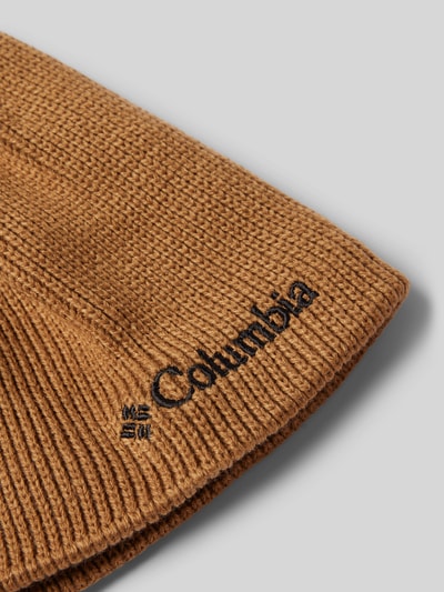 COLUMBIA Beanie mit Label-Stitching Modell 'BUGABOO' Camel 2