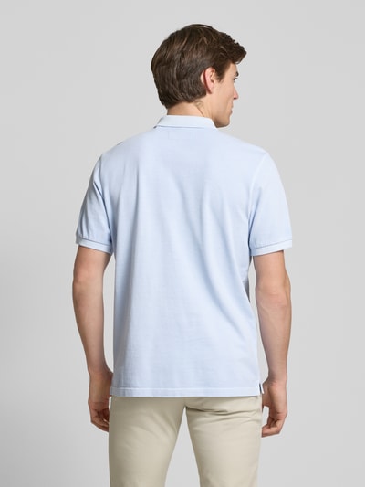 Marc O'Polo Koszulka polo o kroju regular fit z czystej bawełny z wyhaftowanym logo Błękitny 5