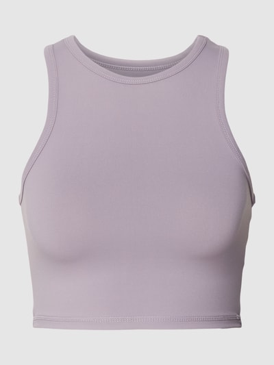 REVIEW Crop Top mit Racerback Purple 2