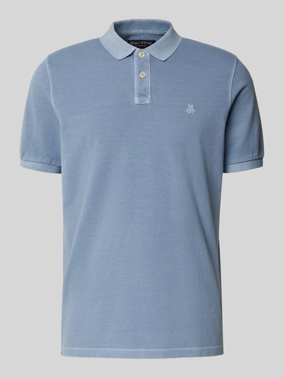 Marc O'Polo Regular Fit Poloshirt aus reiner Baumwolle Sky 2