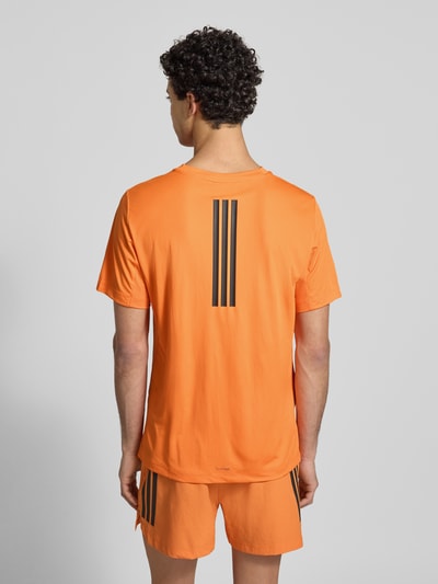 adidas Training Regular Fit Sport T-Shirt mit Label Print Orange 5