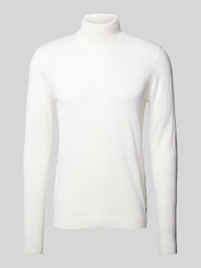 Roy Robson Wollpullover mit Rollkragen Offwhite 1