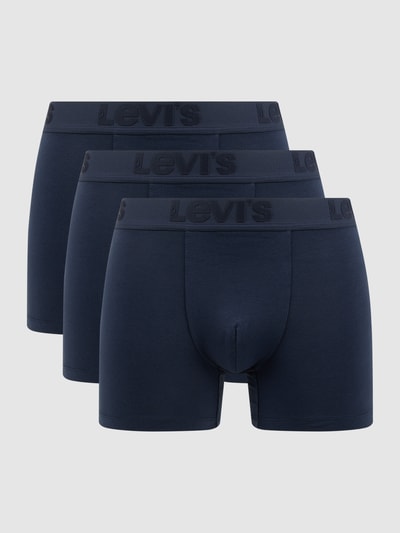 Levi's® Boxershort met stretch in set van 3 Donkerblauw - 1