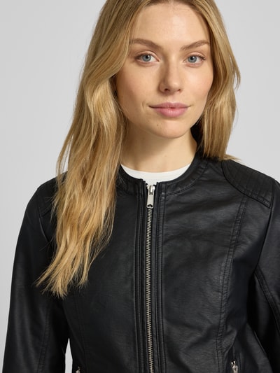 B.Young Jacke in Leder-Optik Modell 'Acom' Black 3