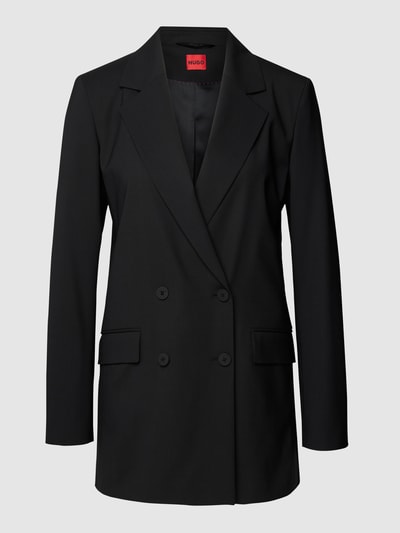 HUGO Blazer mit Reverskragen Modell 'Alvia' Black 2