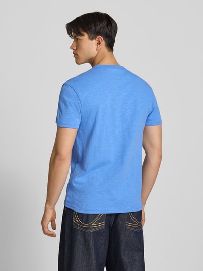 Tommy Jeans Regular Fit T-Shirt aus reiner Baumwolle Hellblau 5