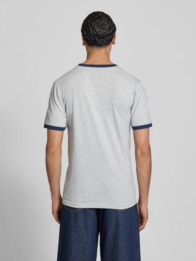 ellesse t-shirt z naszywką z logo i naszywką z logo model 'RINGETTO' Jasnoszary melanż 5