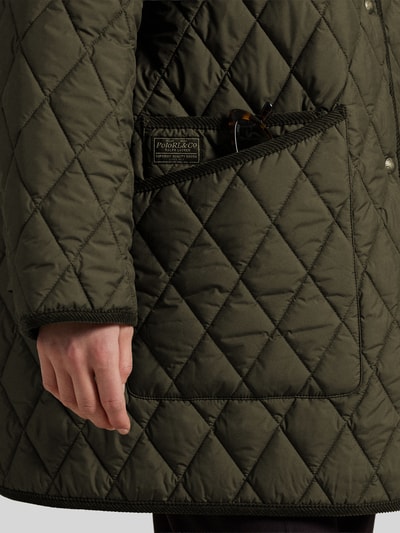 Polo Ralph Lauren Loose fit gewatteerd jack met gestikt logo Donkergroen - 6